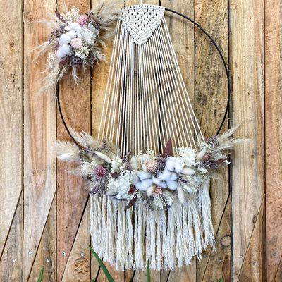 Couronne macramé MIGRAMA