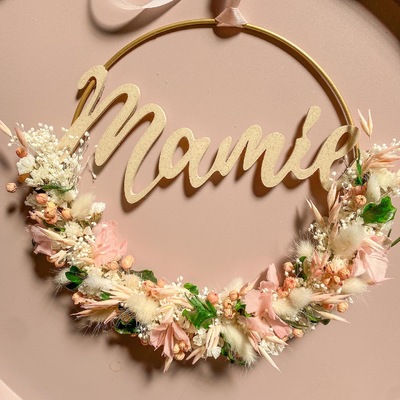 La Couronne CHAZAL - Fleurs Séchées + "Mamie"